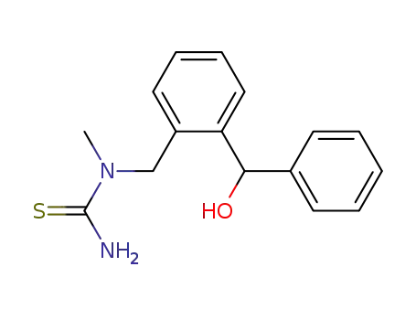Thiourea, N-[[2-(hydroxyphenylmethyl)phenyl]methyl]-N-methyl-
