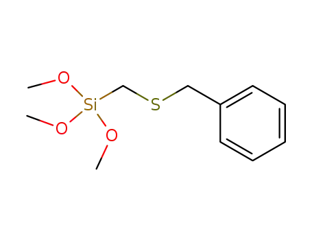 [(Benzylsulfanyl)methyl](trimethoxy)silane