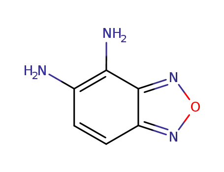 Molecular Structure of 70015-83-7 (2,1,3-Benzoxadiazole-4,5-diamine)