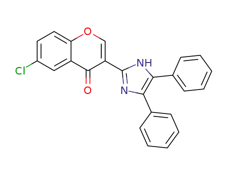 6-chloro-3-(4,5-diphenyl-1H-imidazol-2-yl)-4H-chromen-4-one