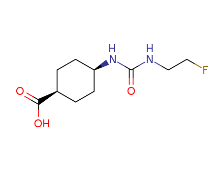 4-(2-fluoroethylcarbamoylamino)cyclohexane-1-carboxylic acid cas  61367-20-2