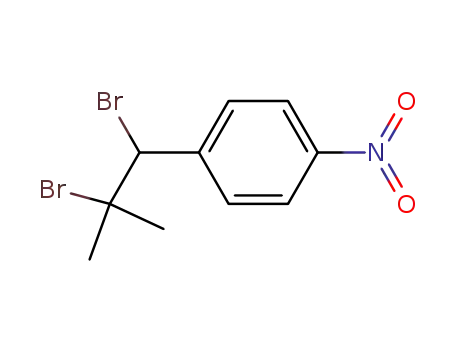 1,2-Dibromo-2-methyl-1-p-nitrophenylpropan