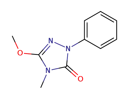 1-phenyl-3-methoxy-4-methyl-Δ<sup>2</sup>-1,2,4-triazoline-5-one