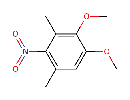 1,2-dimethoxy-3,5-dimethyl-4-nitro-benzene