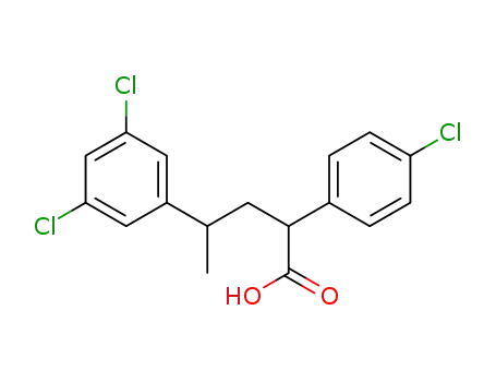 2-(4-Chloro-phenyl)-4-(3,5-dichloro-phenyl)-pentanoic acid
