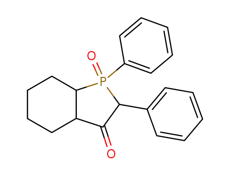 1-oxo-1,2-diphenyl-octahydro-1λ<sup>5</sup>-phosphindol-3-one