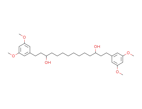 1,14-Bis-(3,5-dimethoxy-phenyl)-tetradecane-3,12-diol