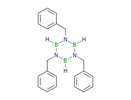 Molecular Structure of 14560-20-4 (Borazine, 1,3,5-tris(phenylmethyl)-)