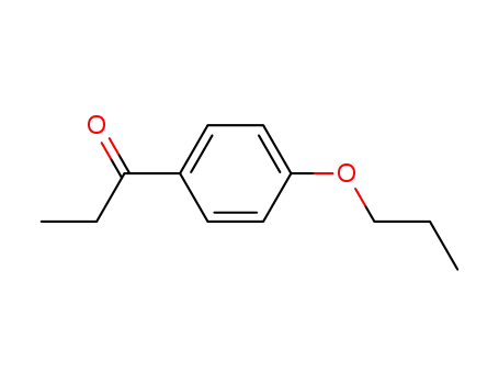 Molecular Structure of 5736-87-8 (1-(4-Propoxyphenyl)propan-1-one)
