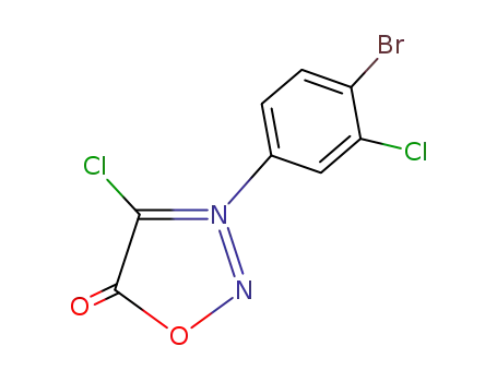 3-(4-bromo-3-chloro-phenyl)-4-chloro-sydnone