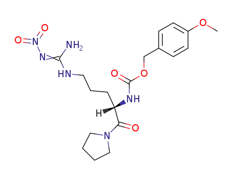 Z(OMe)-Arg(NO<sub>2</sub>)-pyrrolidine