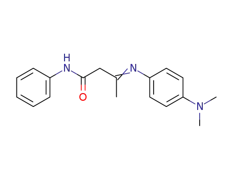 Butanamide, 3-[[4-(dimethylamino)phenyl]imino]-N-phenyl-