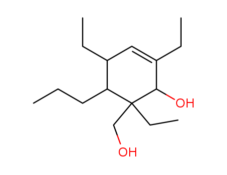 3-Cyclohexene-1-methanol,1,3,5-triethyl-2-hydroxy-6-propyl- cas  4548-22-5