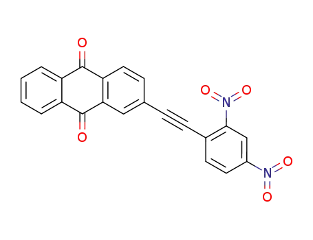 2-(2,4-dinitro-phenylethynyl)-anthraquinone