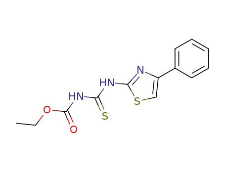 4-(4-phenyl-thiazol-2-yl)-3-thio-allophanic acid ethyl ester