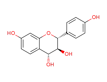 Molecular Structure of 38412-82-7 (3,4,4',7-Tetrahydroxyflavan)