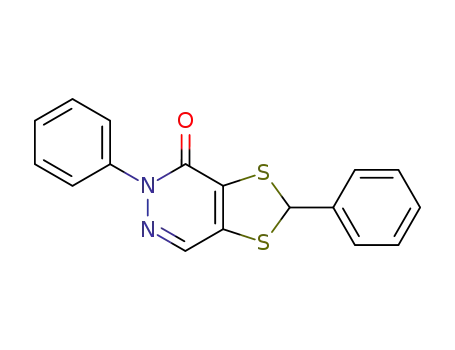 2,5-diphenyl-5<i>H</i>-[1,3]dithiolo[4,5-<i>d</i>]pyridazin-4-one