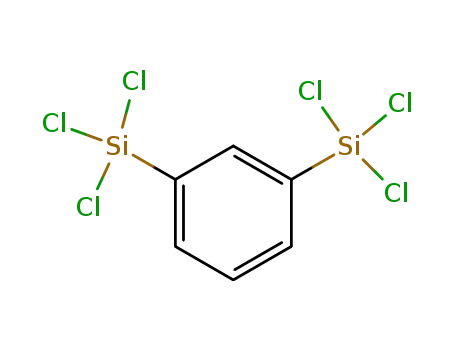 Molecular Structure of 6838-76-2 (Silane, 1,3-phenylenebis[trichloro-)