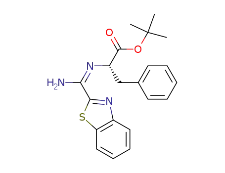 <i>N</i>-(benzothiazole-2-carboximidoyl)-<i>L</i>-phenylalanine <i>tert</i>-butyl ester