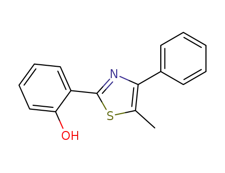 2-(5-methyl-4-phenyl-thiazol-2-yl)-phenol