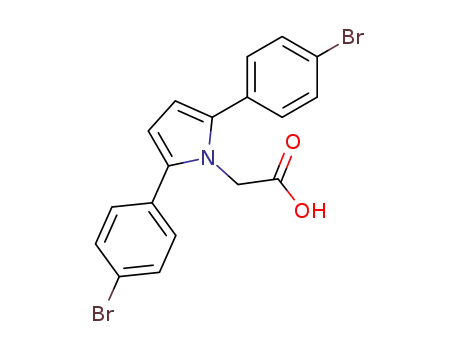 [2,5-bis-(4-bromo-phenyl)-pyrrol-1-yl]-acetic acid