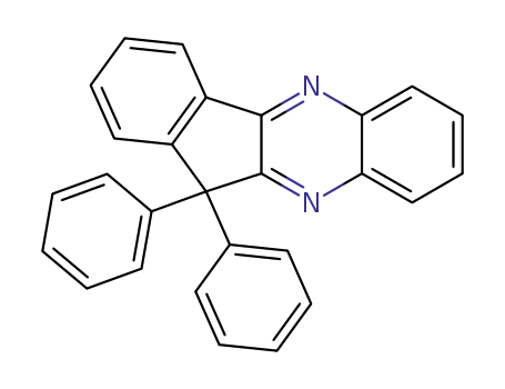 11,11-diphenyl-11<i>H</i>-indeno[1,2-<i>b</i>]quinoxaline
