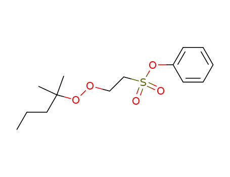 β-(2-Methylpent-2-ylperoxy)-aethylsulfonsaeurephenylester