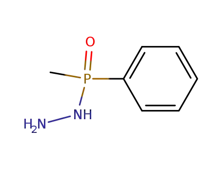 Molecular Structure of 6779-71-1 (P-methyl-P-phenylphosphinic hydrazide)