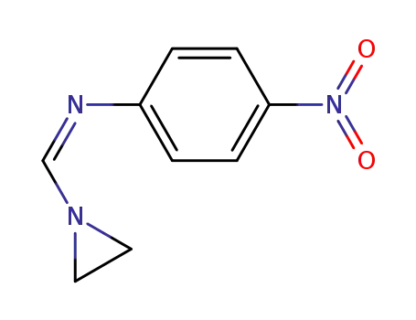 [1-Aziridin-1-yl-meth-(Z)-ylidene]-(4-nitro-phenyl)-amine