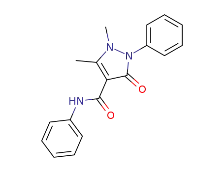Molecular Structure of 5702-66-9 (Antipyranilide)
