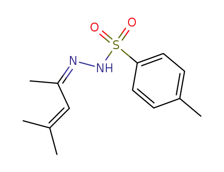 Benzenesulfonic acid, 4-methyl-,
(1,3-dimethyl-2-butenylidene)hydrazide, (Z)-