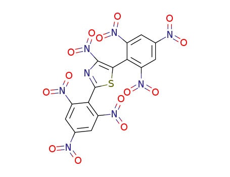 4-nitro-2,5-bis(2,4,6-trinitrophenyl)-1,3-thiazole