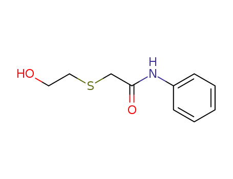 2-(2-Hydroxy-ethylsulfanyl)-N-phenyl-acetamide