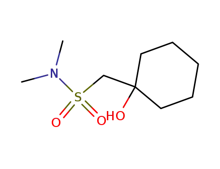 Cyclohexanemethanesulfonamide, 1-hydroxy-N,N-dimethyl-