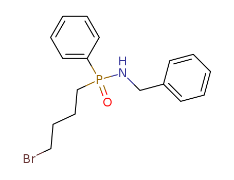 Phosphinic amide,P-(4-bromobutyl)-P-phenyl-N-(phenylmethyl)-