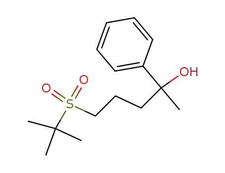 Benzenemethanol, a-[3-[(1,1-dimethylethyl)sulfonyl]propyl]-a-methyl-