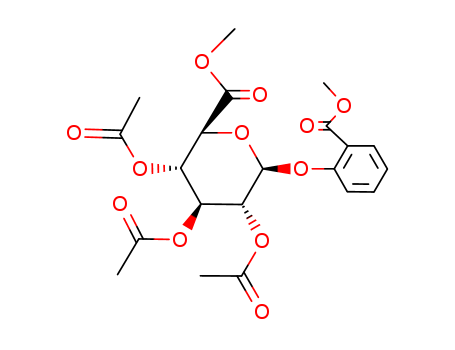 Methyl Salicylate β-D-O-Glucuronide Triacetate Methyl Ester