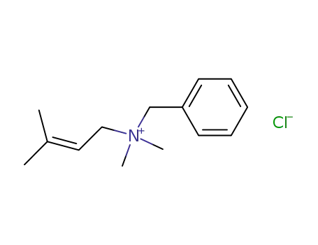 benzyl-dimethyl-(3-methyl-but-2-enyl)-ammonium; chloride