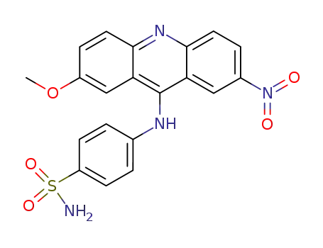 Benzenesulfonamide, 4-[(2-methoxy-7-nitro-9-acridinyl)amino]-