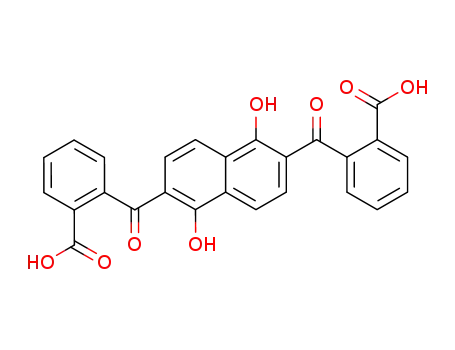 2,2'-(1,5-dihydroxy-naphthalene-2,6-dicarbonyl)-di-benzoic acid