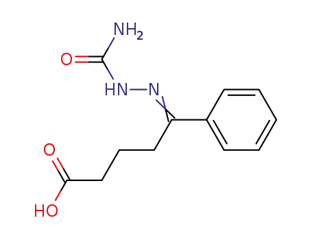 Molecular Structure of 31274-12-1 (5-phenyl-5-semicarbazono-pentanoic acid)