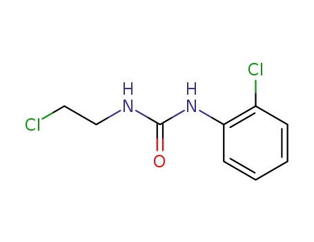 Molecular Structure of 13908-33-3 (1-(2-chloroethyl)-3-(2-chlorophenyl)urea)
