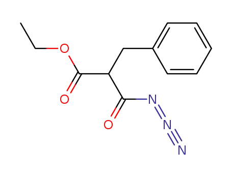 2-(Azidoformyl)-3-phenylpropionsaeureaethylester