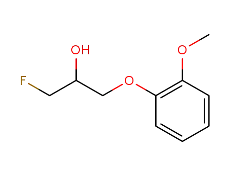 Guajacyl-(2-hydroxy-3-fluor-propyl)-aether