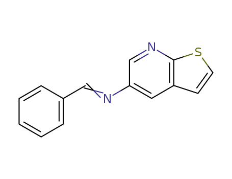 N-[(E)-phenylmethylidene]thieno[2,3-b]pyridin-5-amine
