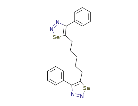 4,4'-diphenyl-5,5'-pentane-1,5-diyl-bis-[1,2,3]selenadiazole