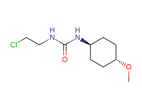 Molecular Structure of 61367-28-0 (1-(2-chloroethyl)-3-(4-methoxycyclohexyl)urea)