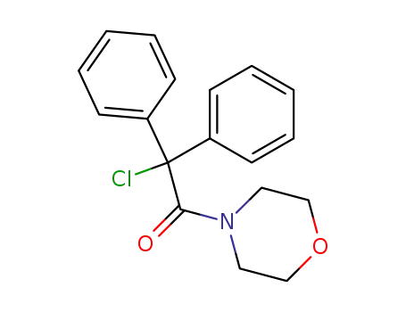 4-(chloro-diphenyl-acetyl)-morpholine