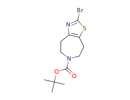 tert-부틸 2-broMo-4,5,7,8-테트라히드로티아졸로[5,4-d]아제핀-6-카르복실레이트