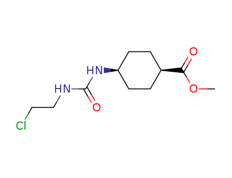 methyl 4-(2-chloroethylcarbamoylamino)cyclohexane-1-carboxylate cas  61367-18-8